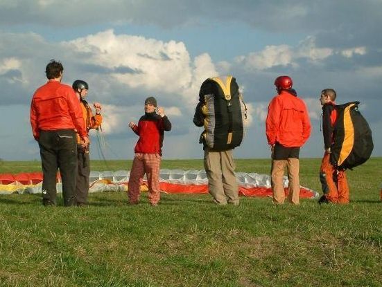 Kurz paraglidingu
